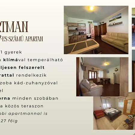 Lejlighed Nemere Apartmans Balatonkenese